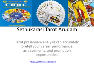 Sethukarasi Tarot Arudam