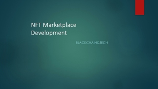NFT Marketplace Development
