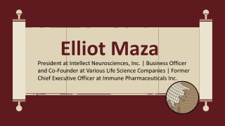 Elliot Maza - A Very Optimistic Person From Fort Lee, NJ