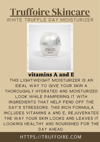 Unprecedented Customized Luxury Skincare | Truffoire Skincare