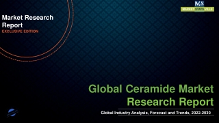 Ceramide Market Size 2021 with Industry Development Scenario and Forecast 2030