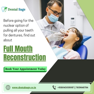 Full Mouth Reconstruction | Best Dental Clinic in Yelahanka | Dental Sage