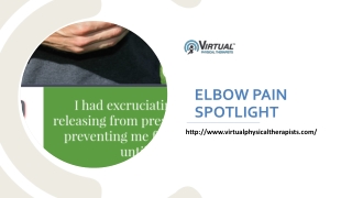 ELBOW PAIN SPOTLIGHT