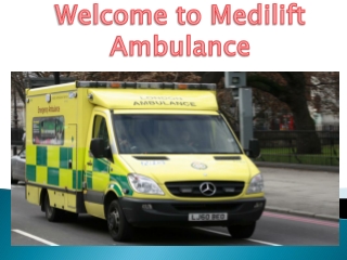 Life-support Ambulance Service in Patna by Medilift Ambulance