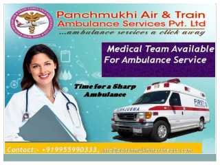 Panchmukhi Northeast Ambulance Service in Silchar with Superior medical amenit