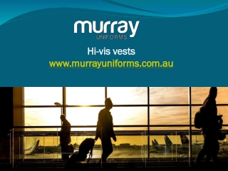 Hi-vis vests - www.murrayuniforms.com.au