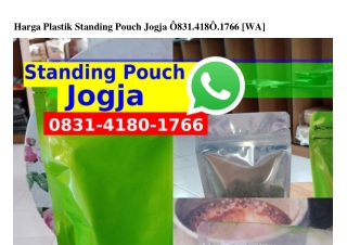 Harga Plastik Standing Pouch Jogja O83l–ㄐl8O–l7ϬϬ{WA}