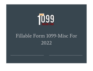 1099 MISC Box 7 - 1099 MISC Tax Form FIling