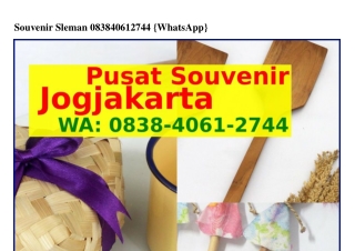 Souvenir Sleman 0838~ㄐ0ϬI~ᒿᜪㄐㄐ(WA)