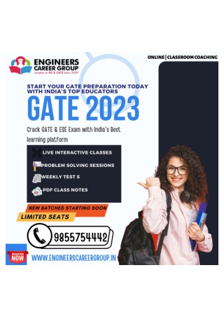 Best GATE Coaching In Chandigarh