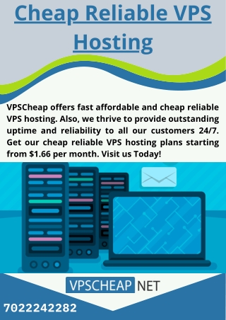 Cheap Reliable VPS Hosting