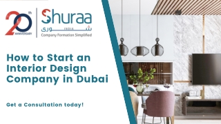 How to Start an Interior Design Company in Dubai