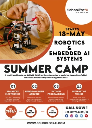 Robotics Course Online Institute | Best Robotics Course Online institute