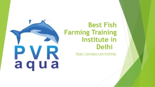 Best Fish Farming Training Institute in Delhi