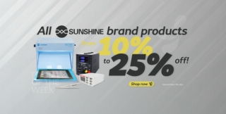 All Sunshine brand tools are 10-25% Off this week!