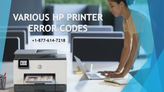 List of HP Printer Error Codes and their Solutions