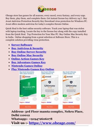 Buy Antivirus & Security