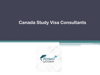 Canada Study Visa Consultants - Abroad Gateway