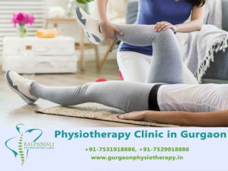 Best physiotherapy clinic in Gurgaon - Kalpanjali