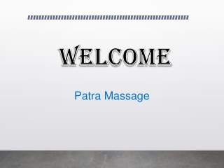 Find the Best Full Body Massage in Leyton