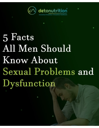 Men should not ignore these sexual health problems - Supplements to Increase Testosterone -Testosterone Booster Kit from