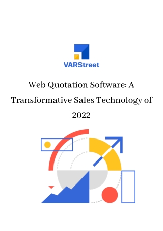 Web Quotation Software A Transformative Sales Technology of 2022