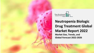 Neutropenia Biologic Drug Treatment Global Market Report 2022