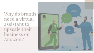 Why do brands need a virtual assistant to upscale their business on Amazon?