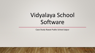 Vidyalaya Case study: Rawat Public School, Jaipur, Rajasthan