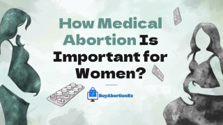 How Medical Abortion Is Important for Women?