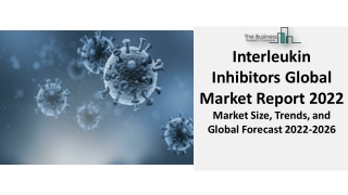 Interleukin Inhibitors Market Global Industry Trends, Revenue, Demand, Supply