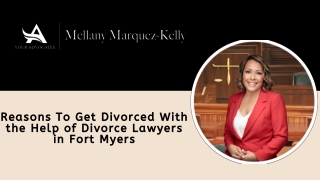 Reasons To Get Divorced With the Help of Divorce Lawyers in Fort Myers