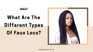 What Are The Different Types Of Faux Locs?