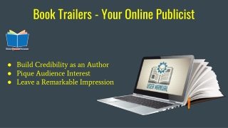 Book Trailers - Your Online Publicist