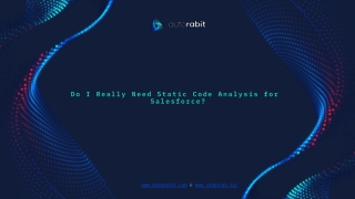 Do I Really Need Static Code Analysis for Salesforce