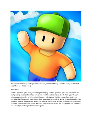Download Stumble Guys Mod Ap1