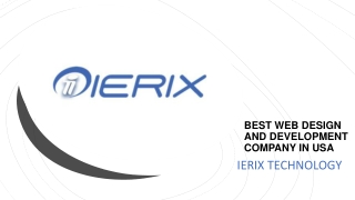 BEST WEB DESIGN & DEVELOPMENT IN USA
