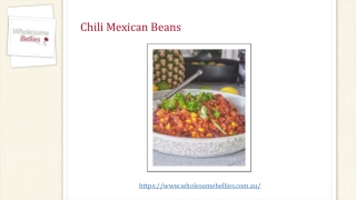 Chili Mexican Beans