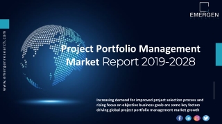 project portfolio management market ppt