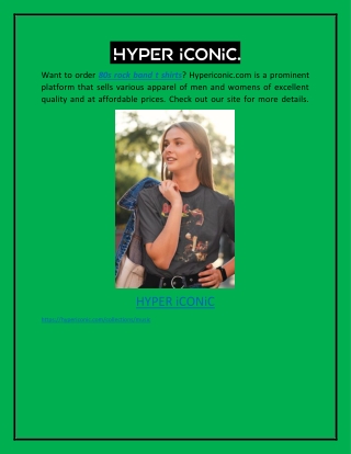 80s Rock Band T Shirts  Hypericonic.com