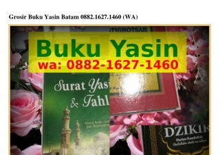 Grosir Buku Yasin Batam