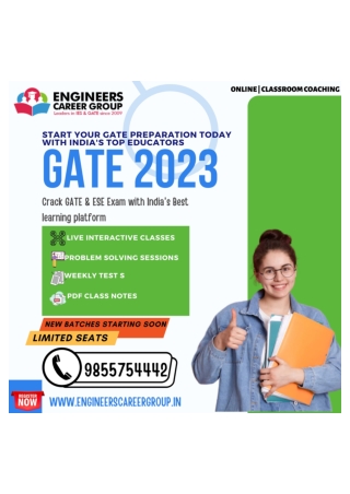 GATE Coaching In Chandigarh