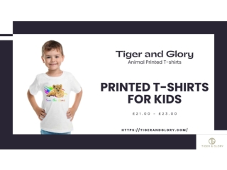 Shop organic Kids T-shirts at Tiger and Glory