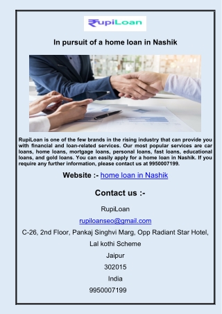 In pursuit of a home loan in delhi