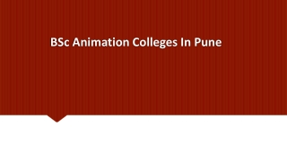One of the Best BSc Animation Colleges In Pune - MIT ACSC