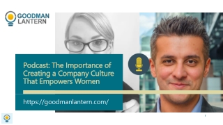 Podcast The Importance of Creating a Company Culture That Empowers Women
