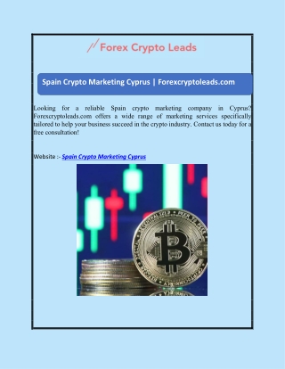 Spain Crypto Marketing Cyprus | Forexcryptoleads.com