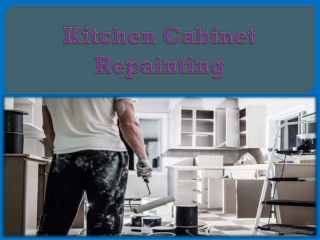 Kitchen Cabinet Repainting