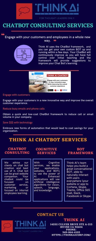 ChatBot Consulting Services in Irvine