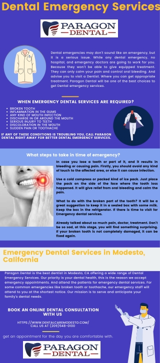 Emergency Dental Services in Modesto